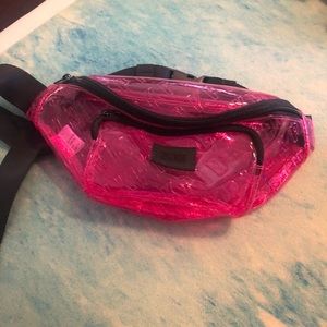 Pink fanny pack